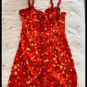 Realization Par Juliet Rouge Fleur Dress DUPE